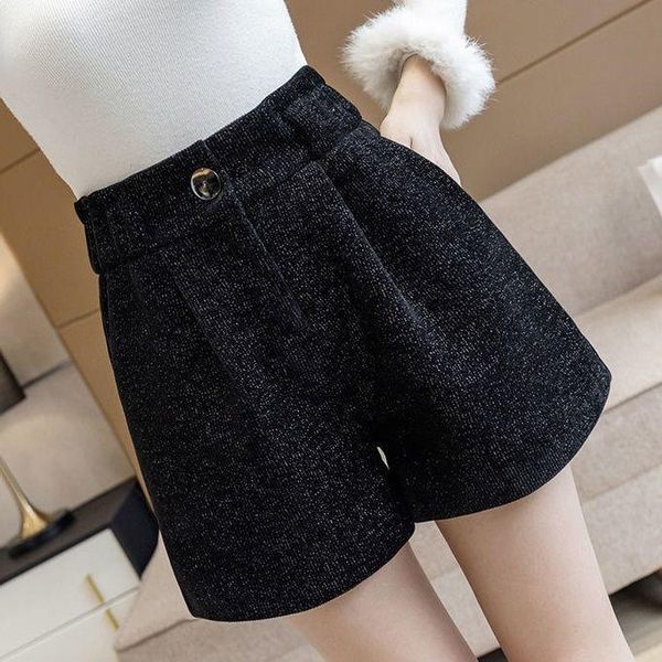 women's shorts spring autumn women loose lady bright silk short casual elastic high waist a-line wide leg black g120, White;black
women's shorts spring autumn women loose lady bright silk short casual elastic high waist a-line wide leg black g120, White;black