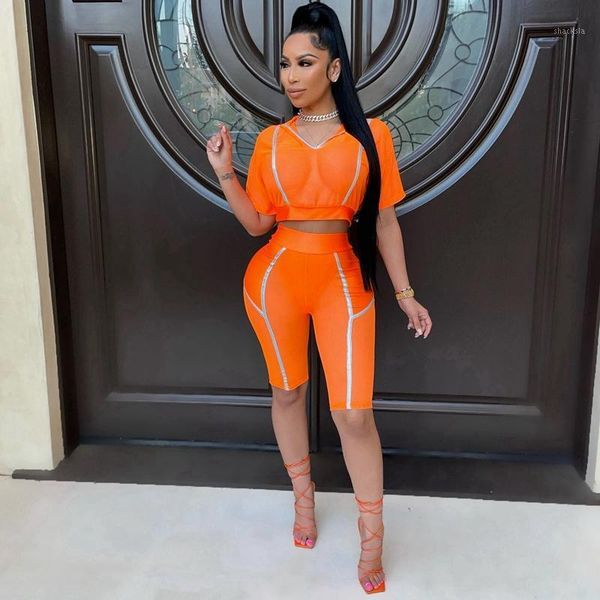 summer two piece shorts set women streetwear casual sporty tracksuit crop biker 2 matching sets for women's tracksuits, Gray
summer two piece shorts set women streetwear casual sporty tracksuit crop biker 2 matching sets for women's tracksuits, Gray