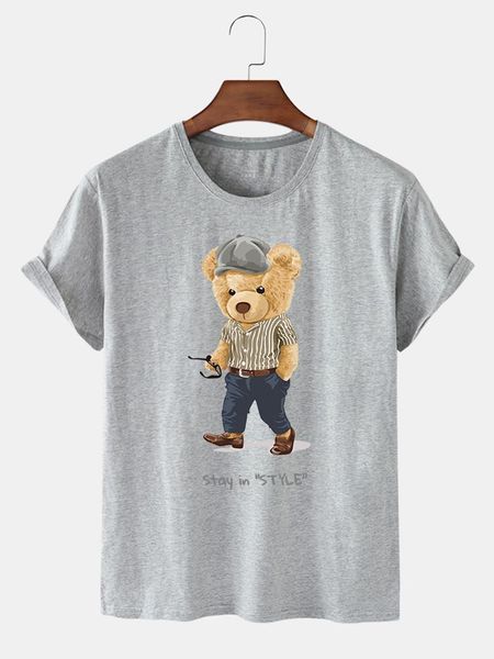 women's t-shirt lh20625 personality trend quick-drying creative bear pattern printing pure and fresh fitness oversized short sleeve, White
women's t-shirt lh20625 personality trend quick-drying creative bear pattern printing pure and fresh fitness oversized short sleeve, White