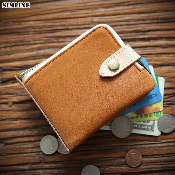 wallets simline 2021 genuine leather wallet for men cowhide vintage handmade short bifold purse with card holder zipper pocket, Red;black
wallets simline 2021 genuine leather wallet for men cowhide vintage handmade short bifold purse with card holder zipper pocket, Red;black