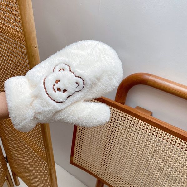 hypv homemade korean cartoon coffee bear warm coffee gloves autumn mittens and winter plush thickened warm full finger gloves for students, Blue;gray
hypv homemade korean cartoon coffee bear warm coffee gloves autumn mittens and winter plush thickened warm full finger gloves for students, Blue;gray