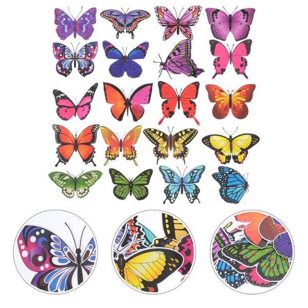 curtain & drapes 20pcs window stickers anti-collision clings decals glass paste