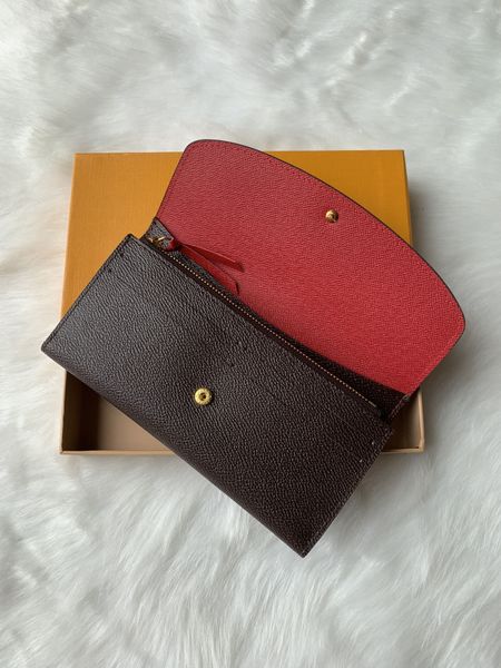 designer wallet luxury designer brand women wallets luxury designer brand men wallets women wallet mens wallets womens luxury wallet 60223, Red;black