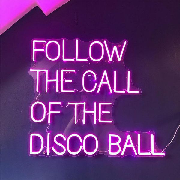 other event & party supplies custom follow the call of disco ball neon sign logo you led visual bar wall light up decor lamp for room
other event & party supplies custom follow the call of disco ball neon sign logo you led visual bar wall light up decor lamp for room