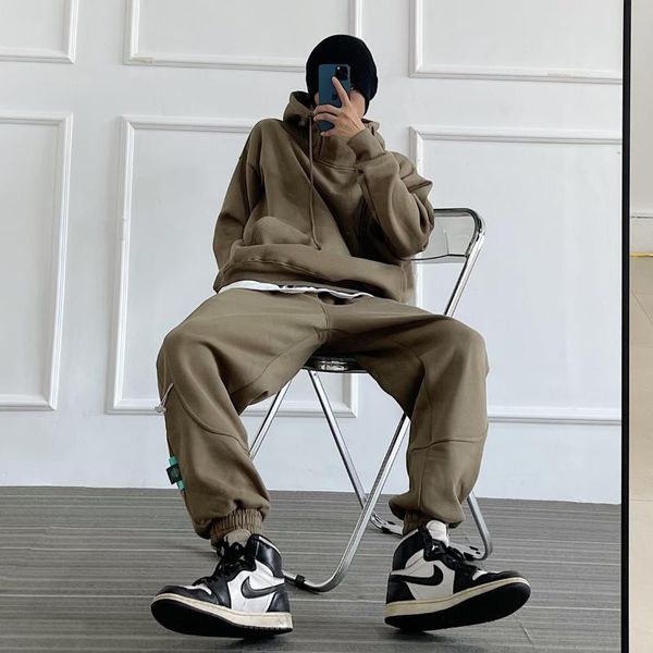 women's pants & capris sports suit men's trend korean version handsome plush thickened solid color couple loose high collar casual, Black;white
women's pants & capris sports suit men's trend korean version handsome plush thickened solid color couple loose high collar casual, Black;white