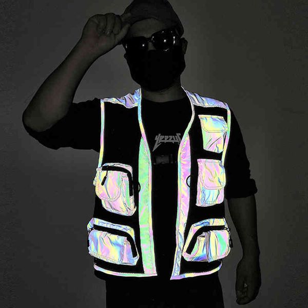 reflective men vests fishing outdoor pocket outwear mesh zipper quick dry mens vest casual pography waterproof cargo gilet 210524, Black;white
reflective men vests fishing outdoor pocket outwear mesh zipper quick dry mens vest casual pography waterproof cargo gilet 210524, Black;white