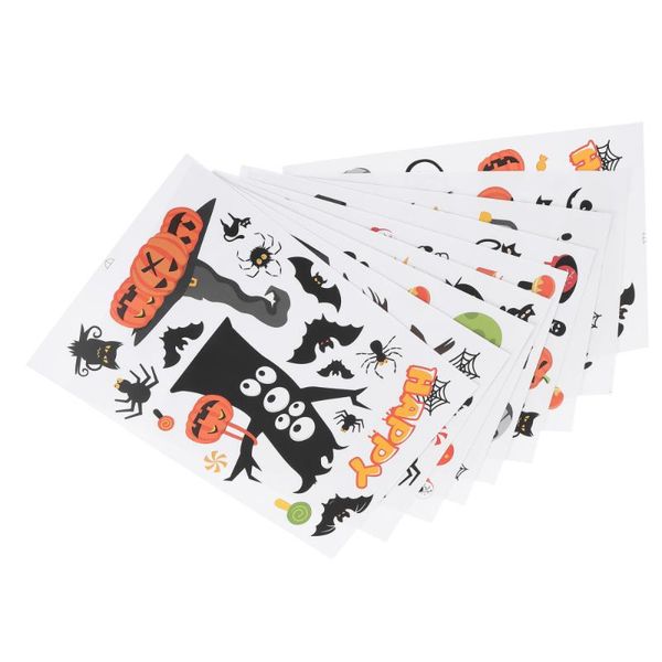 wall stickers sheets window static sticker clings party favors 
wall stickers sheets window static sticker clings party favors