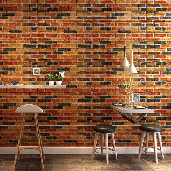 3d brick skin and wallpaper, home decoration, retro living room stickers, roll wall decals wallpapers
3d brick skin and wallpaper, home decoration, retro living room stickers, roll wall decals wallpapers