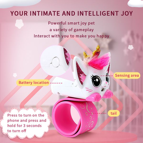 Hot Funny Kids Toy Chinese Electronic Pet Intelligent Cat Hand Band Bracelet Interactive Dialogue Children Educational Toys Gift
Hot Funny Kids Toy Chinese Electronic Pet Intelligent Cat Hand Band Bracelet Interactive Dialogue Children Educational Toys Gift