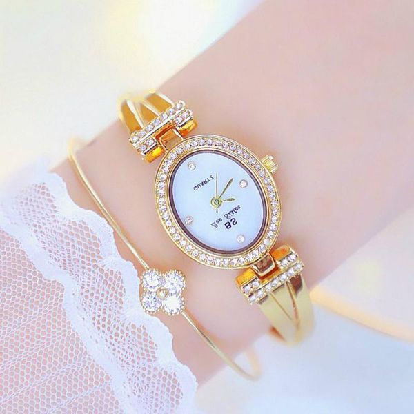 wristwatches fashion casual oval ladies watch stainless steel quartz womens wrist watches brand gold female date clock, Slivery;brown
wristwatches fashion casual oval ladies watch stainless steel quartz womens wrist watches brand gold female date clock, Slivery;brown