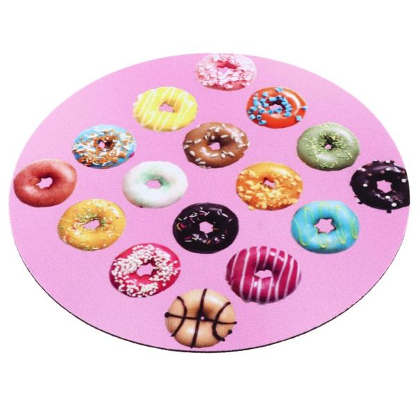 mouse pads & wrist rests 1pc donuts-printed round mice mat computer game for home office
mouse pads & wrist rests 1pc donuts-printed round mice mat computer game for home office