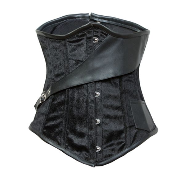 Woman Bustiers 2016 Womens Sexy Velvet Black Corset Bustiers Under Bust Shapewear waist trainer corsets Corset gothic clothing steampunk, Black;white
Woman Bustiers 2016 Womens Sexy Velvet Black Corset Bustiers Under Bust Shapewear waist trainer corsets Corset gothic clothing steampunk, Black;white