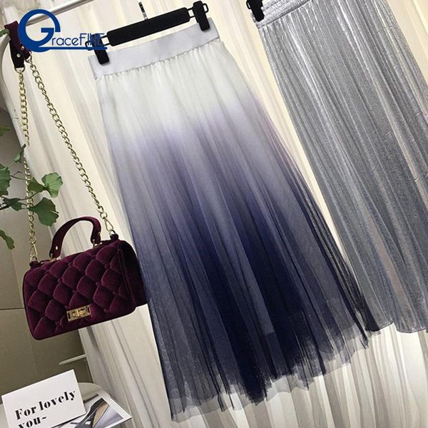 skirts elegant maxi skirt tulle women black gray pink pleated elastic high waist mesh summer saias faldas jupe
skirts elegant maxi skirt tulle women black gray pink pleated elastic high waist mesh summer saias faldas jupe