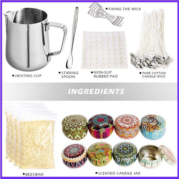 handmade diy candle making tool set holiday decoration candles christmas year wedding other festive & party supplies
handmade diy candle making tool set holiday decoration candles christmas year wedding other festive & party supplies