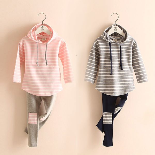 autumn spring 2 3 4 6 7 8 years striped long sleeve cotton hoodies +leggings baby kids girl 2pcs outfits clothing sets c0225, White
autumn spring 2 3 4 6 7 8 years striped long sleeve cotton hoodies +leggings baby kids girl 2pcs outfits clothing sets c0225, White