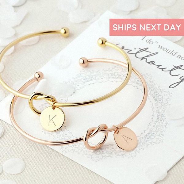 bangle 1 pcs fashion initial jewelry alloy letter charm bracelets for women bridesmaid tie the knot bow-knot, Black
bangle 1 pcs fashion initial jewelry alloy letter charm bracelets for women bridesmaid tie the knot bow-knot, Black
