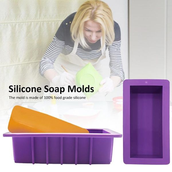 craft tools silicone soap molds purple rectangular mold non-stick cake chocolate diy baking for muffin loaf making
craft tools silicone soap molds purple rectangular mold non-stick cake chocolate diy baking for muffin loaf making