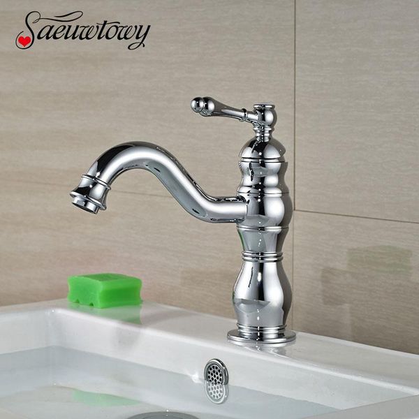 bathroom sink faucets saeuwtowy chrome finish brass deck mounted faucet single handle mixer tap and cold
bathroom sink faucets saeuwtowy chrome finish brass deck mounted faucet single handle mixer tap and cold