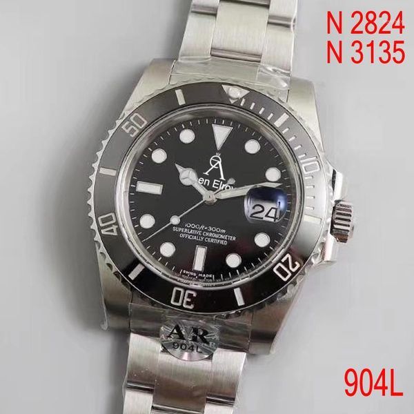 wristwatches 904l watch black sub-marine mechanical 1:1 men ceramic bezel sapphire automatic diving eta 3135, Slivery;brown
wristwatches 904l watch black sub-marine mechanical 1:1 men ceramic bezel sapphire automatic diving eta 3135, Slivery;brown