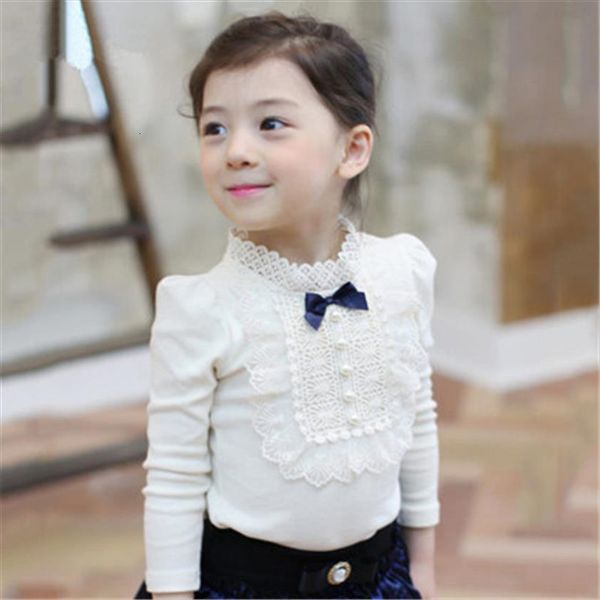 children clothing girls turtleneck blouse spring autumn bow lace shirt cotton long sleeve sweatshirts school kids clothes, White;black
children clothing girls turtleneck blouse spring autumn bow lace shirt cotton long sleeve sweatshirts school kids clothes, White;black