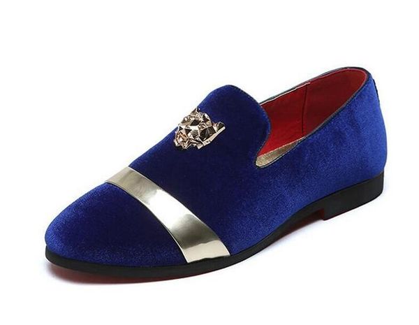 dress shoes italy fashion men party and wedding handmade loafers velvet with tiger gold buckle shoe men's flats 44, Black
dress shoes italy fashion men party and wedding handmade loafers velvet with tiger gold buckle shoe men's flats 44, Black