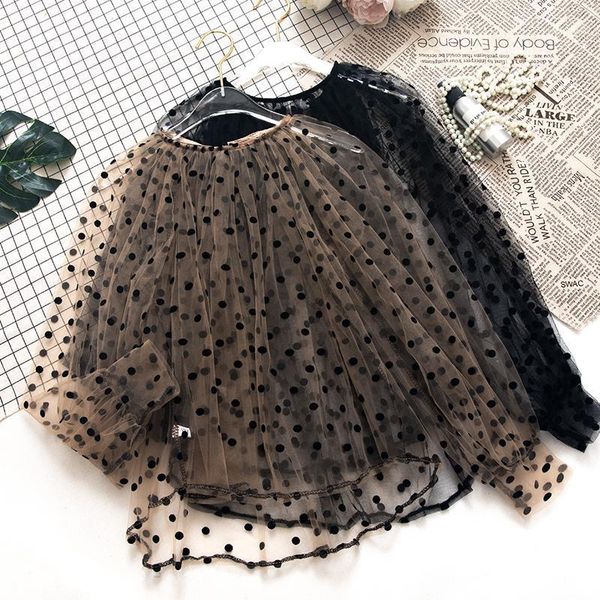 autumn women embroidery polka dot lace lantern sleeve basic shirt lady elastic mesh gauze pullover chic blouse women's blouses & s, White
autumn women embroidery polka dot lace lantern sleeve basic shirt lady elastic mesh gauze pullover chic blouse women's blouses & s, White