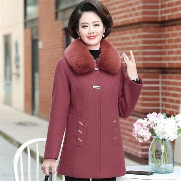 women's wool & blends autumn and winter korean slim woolen outwear women coats 2022 coat overcoat plus size womens clothing y631, Black
women's wool & blends autumn and winter korean slim woolen outwear women coats 2022 coat overcoat plus size womens clothing y631, Black