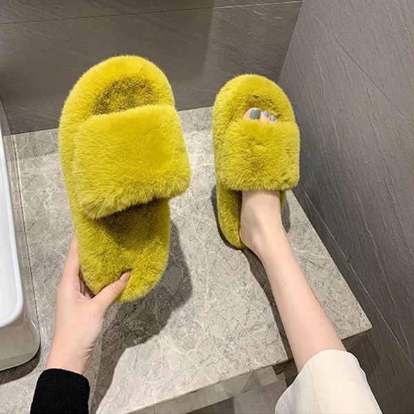 women winter shoes faux fur comfort home female slippers indoor solid color non-slip fashion furry platform for, Black
women winter shoes faux fur comfort home female slippers indoor solid color non-slip fashion furry platform for, Black