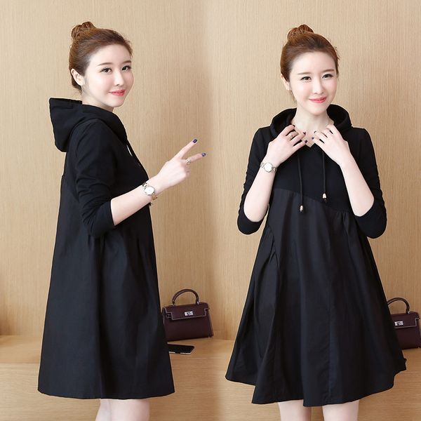 maternity clothes spring autumn long-sleeved pregnant dresses loose pregnancy woman clothing hoodies maternity dress, White
maternity clothes spring autumn long-sleeved pregnant dresses loose pregnancy woman clothing hoodies maternity dress, White