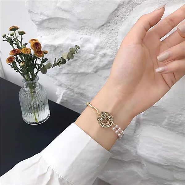 bangle va-131 south korea's temperament simple ins style bracelet female niche asymmetrical pearl hand jewelry, Black
bangle va-131 south korea's temperament simple ins style bracelet female niche asymmetrical pearl hand jewelry, Black