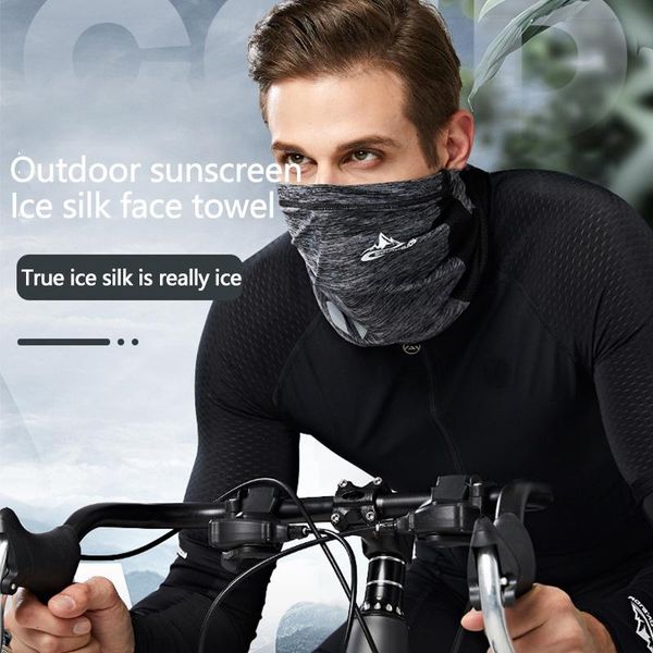summer sunscreen ice silk riding mask outdoor bicycle motorcycle magic headband windproof dustproof breathable cycling caps & masks, Black
summer sunscreen ice silk riding mask outdoor bicycle motorcycle magic headband windproof dustproof breathable cycling caps & masks, Black