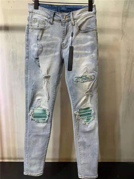 21s mens jeans men denim casual embroidery vintage pants blue classic holes motorcycle biker jean trousers size 29-40
21s mens jeans men denim casual embroidery vintage pants blue classic holes motorcycle biker jean trousers size 29-40