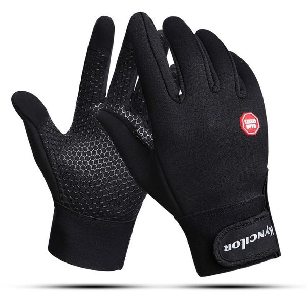 outdoor riding gloves waterproof touch screen zipper men and women winter warmth velvet windproof mountaineering ski supplie cycling, Black 
outdoor riding gloves waterproof touch screen zipper men and women winter warmth velvet windproof mountaineering ski supplie cycling, Black