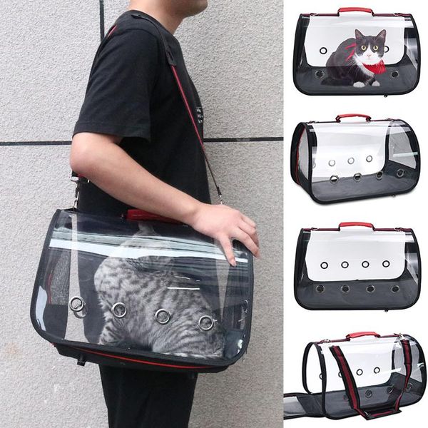 cat carrier bags breathable pet carriers transparent outing bag backpack travel cage transport carrying for cats toys
cat carrier bags breathable pet carriers transparent outing bag backpack travel cage transport carrying for cats toys