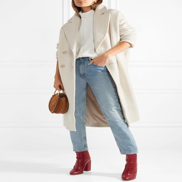 women's wool & blends 2021 fall winter women simple maxi long double breasted coat silhouet female outerwear manteau femme abrigos muje, Black
women's wool & blends 2021 fall winter women simple maxi long double breasted coat silhouet female outerwear manteau femme abrigos muje, Black