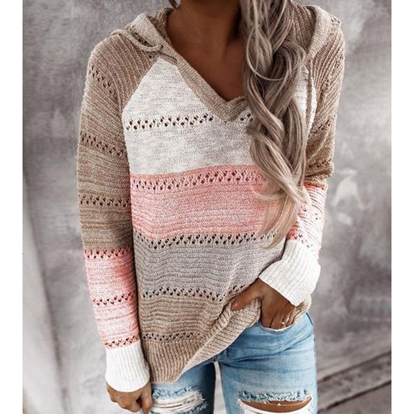 women's sweaters womens color block hoodies lightweight knit long sleeve casual striped v neck pullovers sweatshirts u6yj, White;black
women's sweaters womens color block hoodies lightweight knit long sleeve casual striped v neck pullovers sweatshirts u6yj, White;black