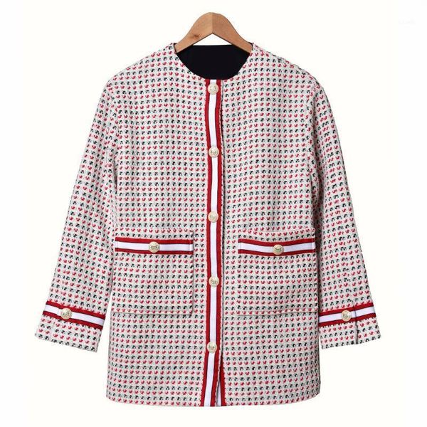 women's jackets women jacket 2021 spring and summer colorful tweed plaid knitted coat, Black;brown
women's jackets women jacket 2021 spring and summer colorful tweed plaid knitted coat, Black;brown