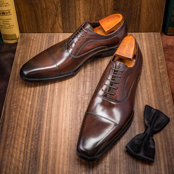 pointed business formal wear large size leather shoes three joints korean handmade british wedding dress, Black
pointed business formal wear large size leather shoes three joints korean handmade british wedding dress, Black