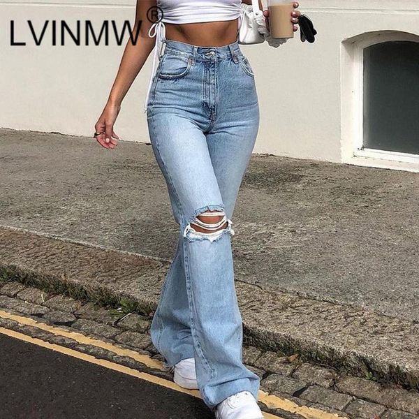 women's jeans lvinmw flare pants distressed classic holes button up long with pockets front zipper skinny chic bottoms streetwear, Blue
women's jeans lvinmw flare pants distressed classic holes button up long with pockets front zipper skinny chic bottoms streetwear, Blue