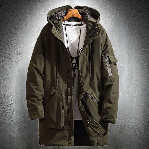 men's down & parkas japanese fashion overcoat men autumn winter long jacket cotton padded coat hooded outwear plus size 4xl 5xl, Black
men's down & parkas japanese fashion overcoat men autumn winter long jacket cotton padded coat hooded outwear plus size 4xl 5xl, Black