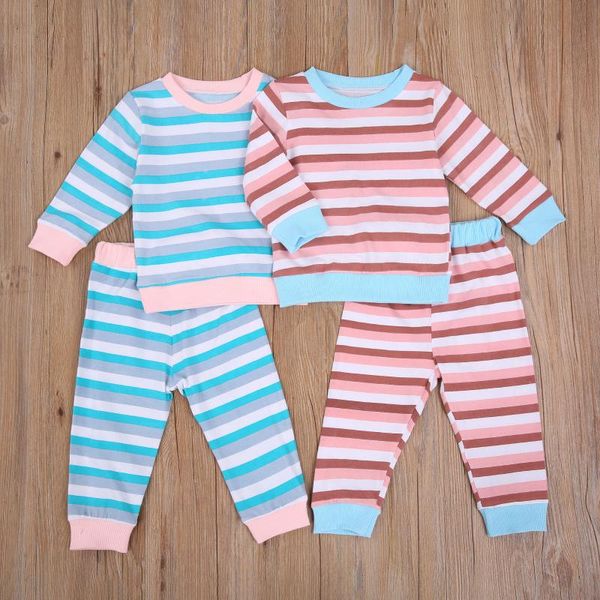 clothing sets born girls boys 2-piece set baby's stripe print long sleeve o-neck elastic waist trousers casual outfits for spring fall, White
clothing sets born girls boys 2-piece set baby's stripe print long sleeve o-neck elastic waist trousers casual outfits for spring fall, White
