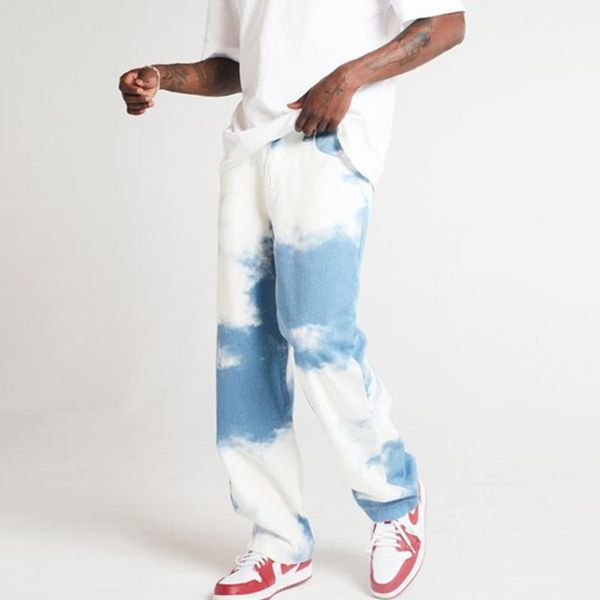 men's jeans men print casual fashion streetwear loose straight-leg denim pants 2021 harajuku style cowboy trousers big size, Blue
men's jeans men print casual fashion streetwear loose straight-leg denim pants 2021 harajuku style cowboy trousers big size, Blue