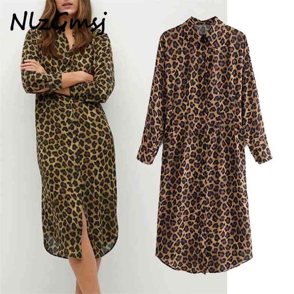 dres fashion leopard print vintage long sleeve lapel button-up midi party female vestidos 210628, Black;gray
dres fashion leopard print vintage long sleeve lapel button-up midi party female vestidos 210628, Black;gray