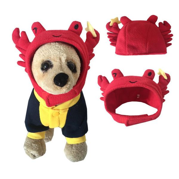 dog apparel pet hats cross-dressing crab headgear cute cat universal for cats and dogs
dog apparel pet hats cross-dressing crab headgear cute cat universal for cats and dogs