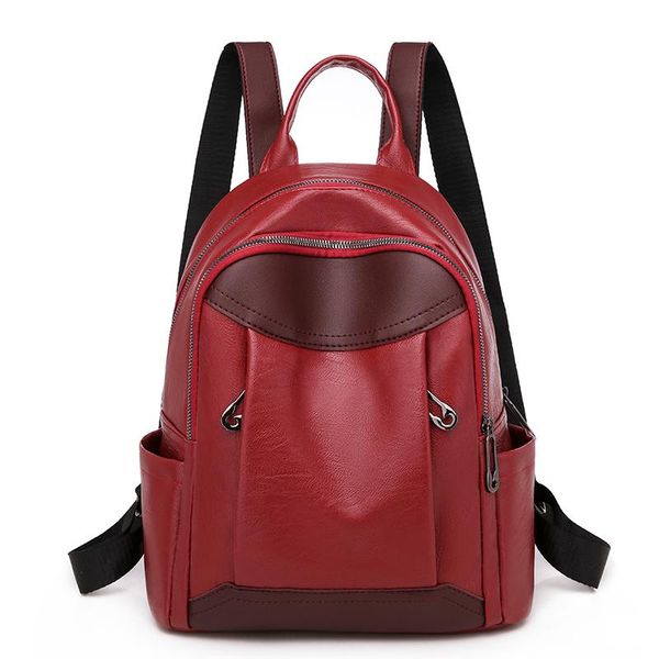 outdoor bags minimalism female backpack pu leather youth women bagpack beautiful fashion girl casual rucksacks lady shoulder bag 2021
outdoor bags minimalism female backpack pu leather youth women bagpack beautiful fashion girl casual rucksacks lady shoulder bag 2021