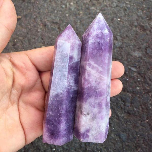 decorative objects & figurines natural lepidolite wand healing crystal chakra point spirit meditation obelisk home decor art gift reiki ston
decorative objects & figurines natural lepidolite wand healing crystal chakra point spirit meditation obelisk home decor art gift reiki ston