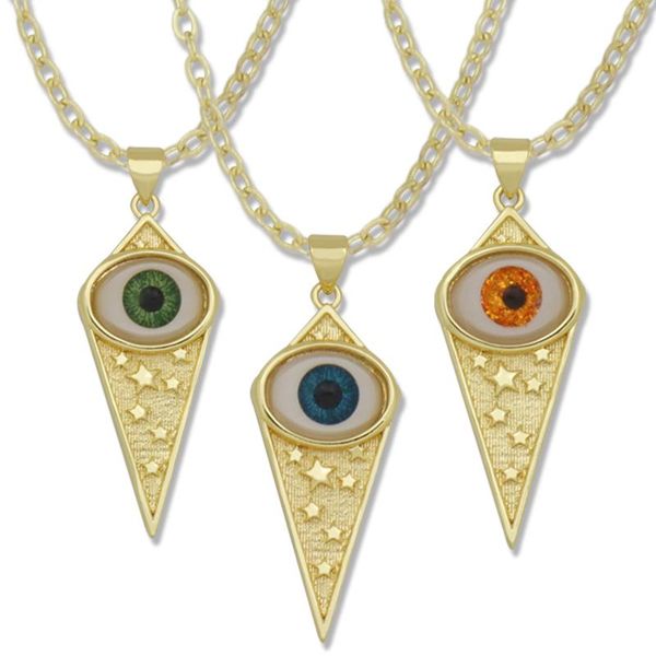 pendant necklaces gold filled star evil eye for women hip hop style geometric jewelry colorful trendy necklace collar de ojos, Silver
pendant necklaces gold filled star evil eye for women hip hop style geometric jewelry colorful trendy necklace collar de ojos, Silver