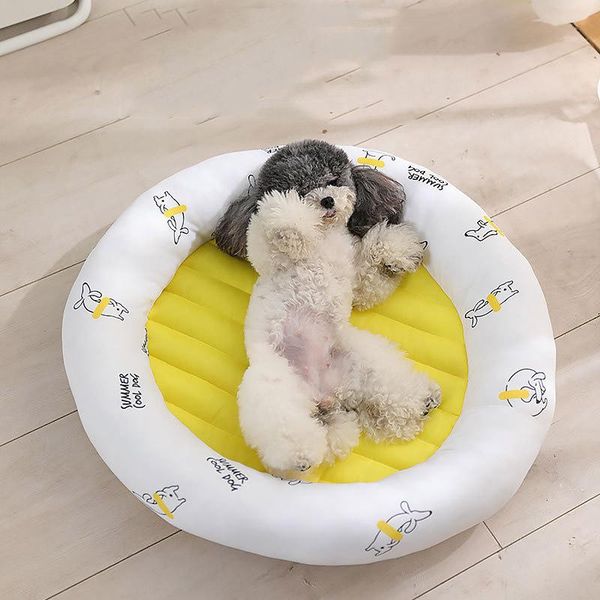 kennels & pens dog round mat bed summer breathable cooling pad puppies cat accessories sofa supplies for small medium dogs
kennels & pens dog round mat bed summer breathable cooling pad puppies cat accessories sofa supplies for small medium dogs