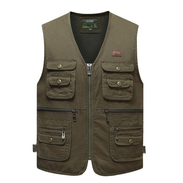 classic summer men vest cotton button multi pocket 5 colors sleeveless jacket with many pockets solid size 5xl travel waistcoat men's v, Black;white
classic summer men vest cotton button multi pocket 5 colors sleeveless jacket with many pockets solid size 5xl travel waistcoat men's v, Black;white