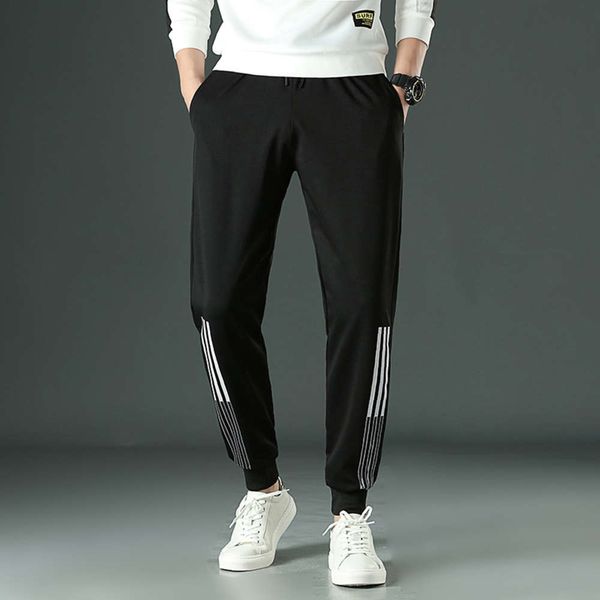 thin men's wear in spring and summer elastic waist harem pants, sweatpants, leisure pants, White;black
thin men's wear in spring and summer elastic waist harem pants, sweatpants, leisure pants, White;black